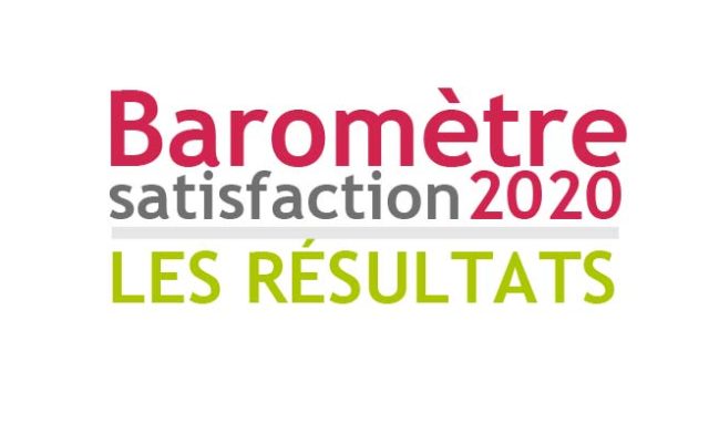 Les résultats du baromètre de satisfaction 2020